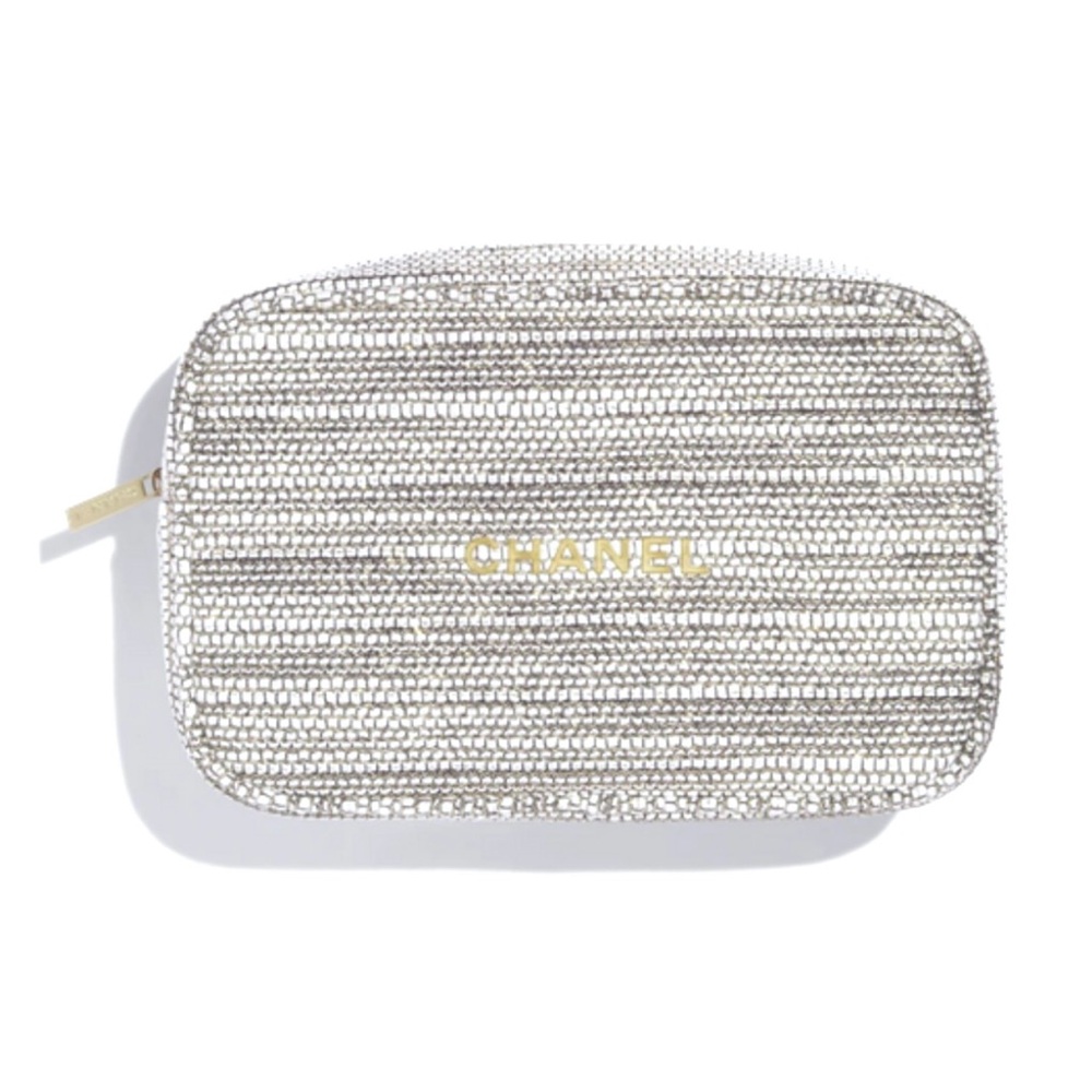 Chanel holiday makeup bag only NWOT